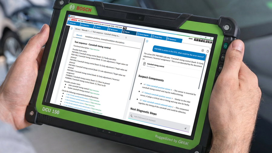 AI-assistent versterkt Bosch ESI[tronic]