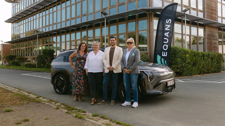 Kia passeert kaap van 500 voertuigen bij Equans