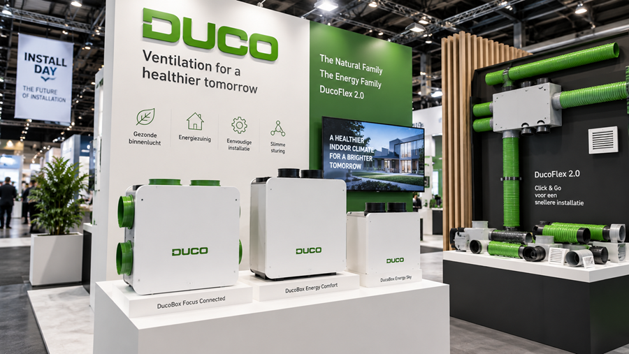 DUCO lanceert 3 nieuwkomers en DucoFlex 2.0 op Install Day 2026