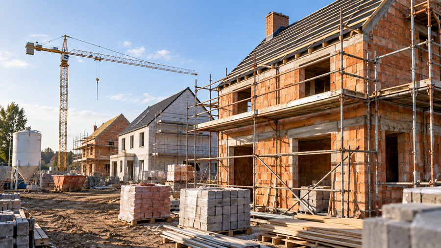 Rente jaagt woningbouw dieper in het rood, Embuild wil btw omlaag