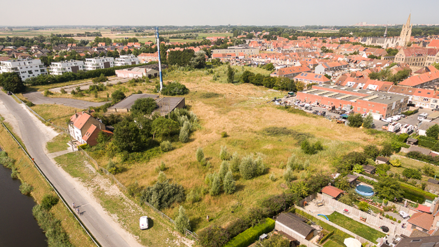 Nieuwpoort en OVAM maken van Swartesfabriek een circulaire woonwijk