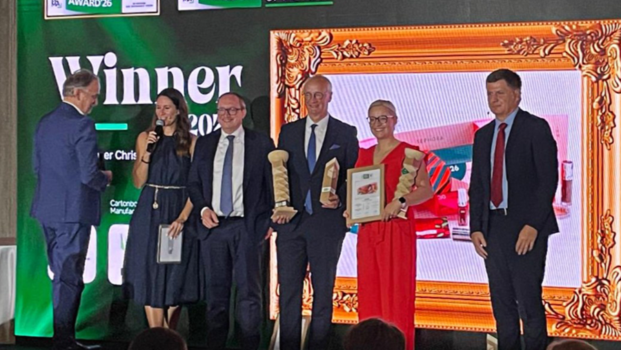Metsä Board voor tweede jaar op rij bekroond met ‘Carton of the Year’