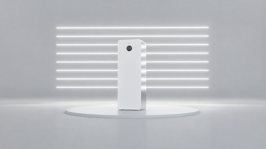 De eerste Bosch Bodem/water warmtepomp op R290: Compress 7801i LW
