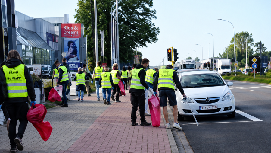 Kärcher zet Wilrijk in beweging voor World Cleanup Day 2026