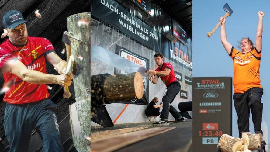 STIHL TIMBERSPORTS® naar Green Expo 2026
