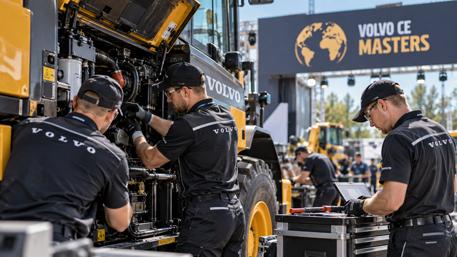 Poolse dealer wint wereldfinale Volvo CE Masters 2026