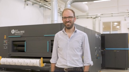 Italiaanse textielveredelaar investeert in Kornit Presto Max