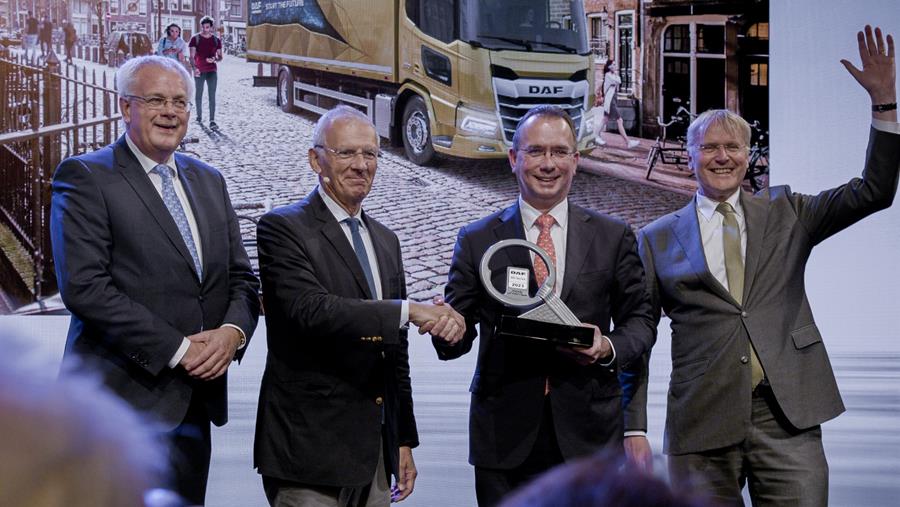 Le DAF XD "Camion international de l'année 2023"