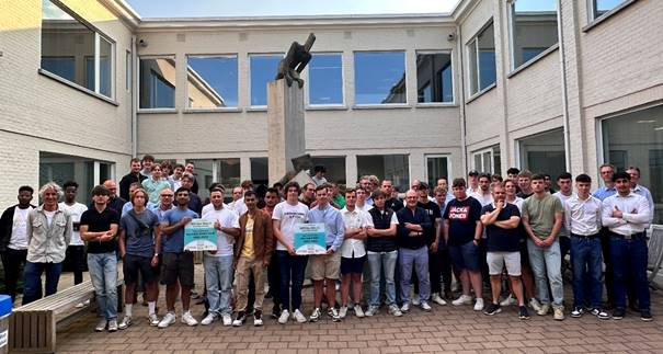 Les lauréats des Install Skills 2022-2023 sont CLW Kortrijk et VTI Waregem