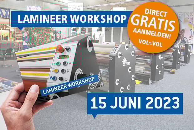 Meld u nu aan voor de Neschen lamineerworkshop!