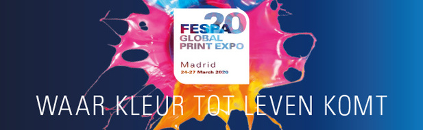 FESPA neemt u van 24 tot en met 27 maart op een ontdekkingsreis naar de toekomstige trends en innovaties in de sector