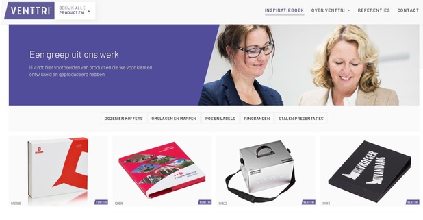 Even geen inspiratie? Venttri heeft de oplossing.