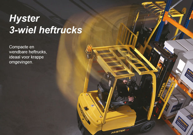 Hyster 3-wiel heftrucks