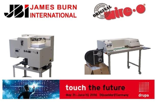 James BURN Int'l : nieuw op Drupa 2016 !