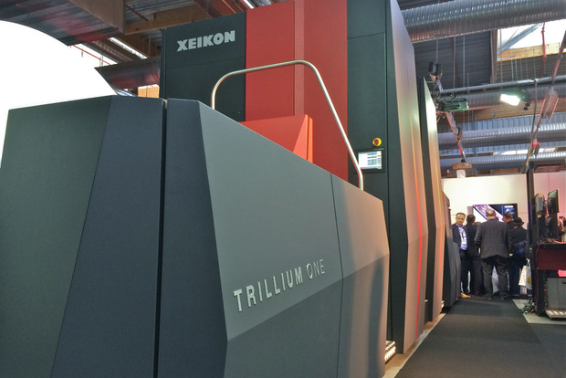 Xeikon toont eerste vloeibare toner-pers Trillium One