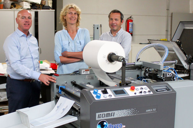 Drukkerij Espace - Ledegem investeert in Komfi Amiga 52