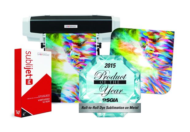 De VJ 628 Sawgrass sublimatieprinters zijn uitgeroepen tot product van het jaar