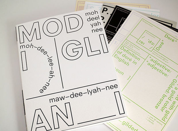 MOH-DEE-LYAH-NEE -- A4 Inspiratiebrochure Modiglian