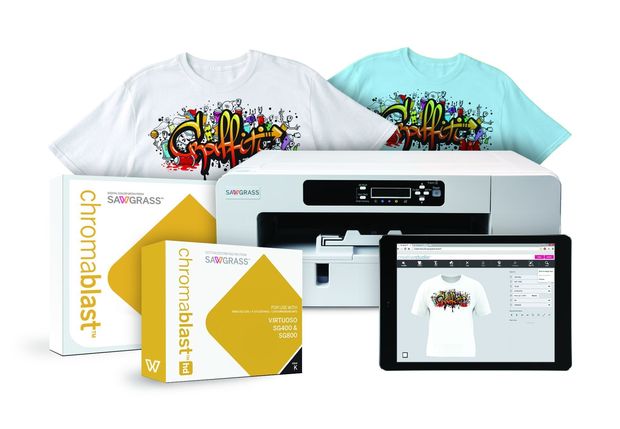 Sawgrass lanceert zijn nieuwste HD Virtuoso systeem voor kleding decoratie