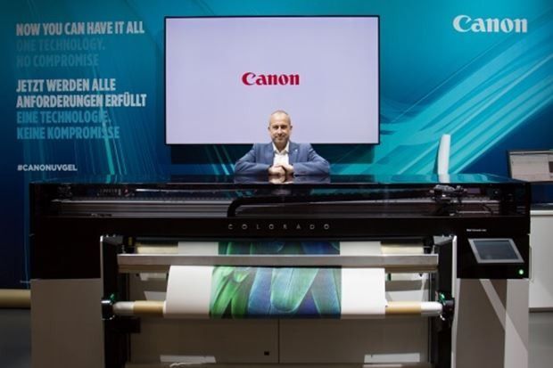 Canon : Inscrivez-vous aujourd'hui et recevez votre entrée gratuite à FESPA 2018.