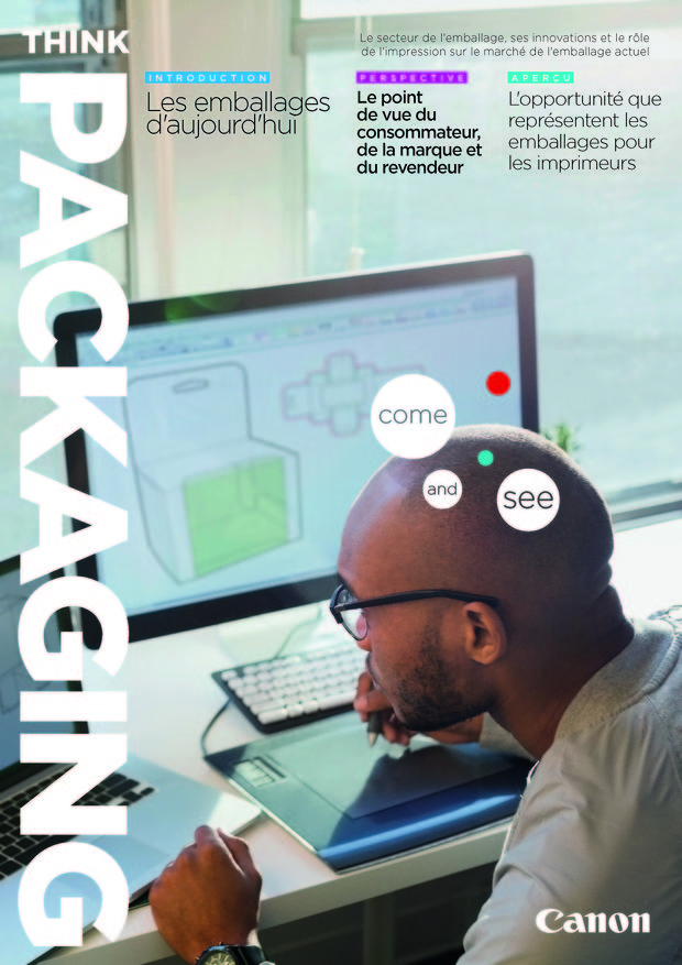 Canon: Téléchargez ici le guide THINK Packaging