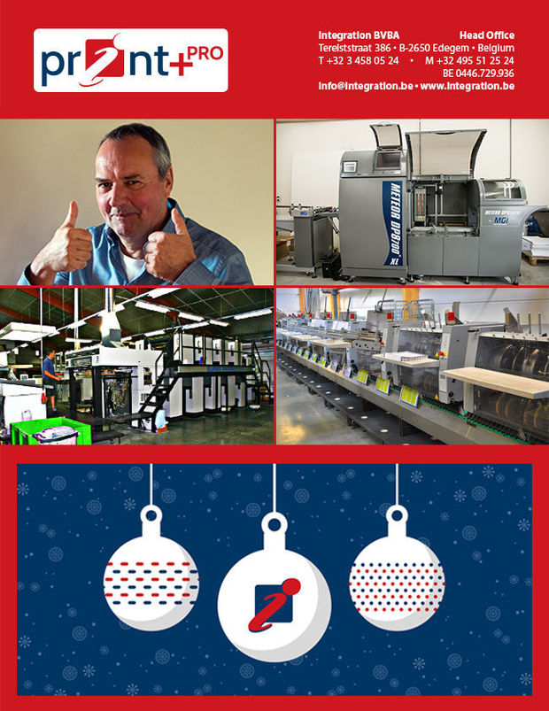 Integration vous souhaite beaucoup de succès en 2016 ! avec Print+ Pro ...