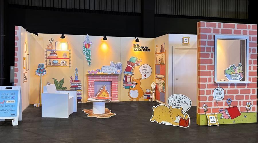 Campagne ‘De Indrukmakers’ present op Boektopia