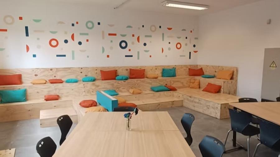 Syntra Tongeren krijgt kleurrijke make-over door kortgeschoolde anderstaligen