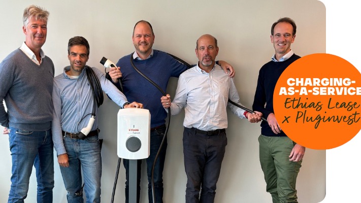 Ethias lanceert een thuislaadabonnement voor leasewagens