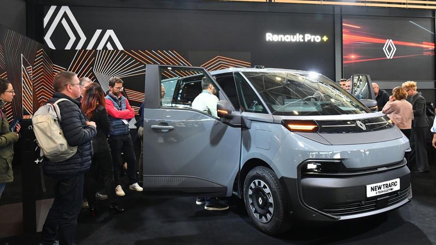 Nieuwe Renault Trafic E-Tech: 800 V en tot 450 km WLTP