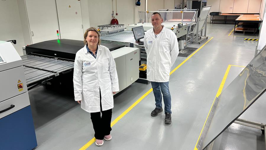Ligne CTP grand format entièrement automatisée pour VOB à Hardenberg