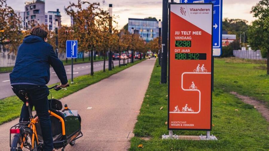 Le trafic cycliste en forte hausse sur les routes régionales