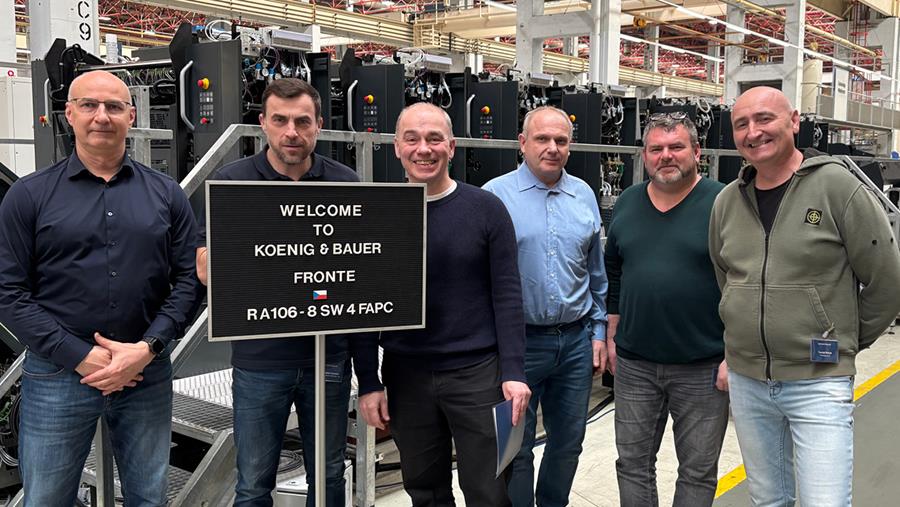 L'imprimeur tchèque Fronte investit dans la Rapida 106 de Koenig & Bauer