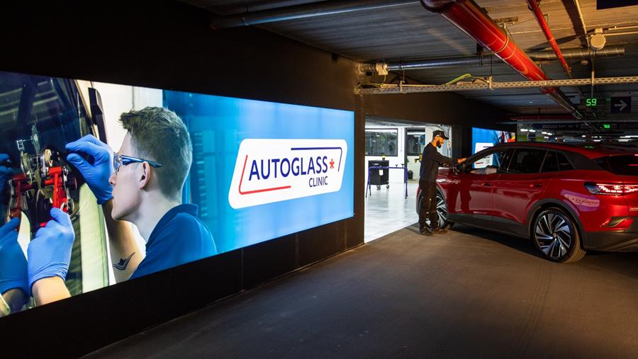Autoglass Clinic opent ondergronds servicecenter