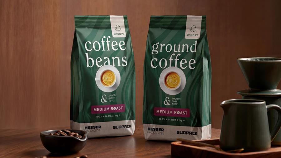 Hesser et Südpack présentent un emballage recyclable pour le café à Interpack