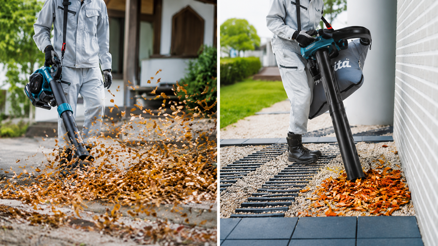 Makita XGT UB003G : puissant aspirateur et souffleur de feuilles 2-en-1