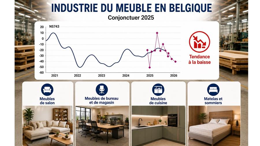 Conjoncture du meuble toujours sous pression