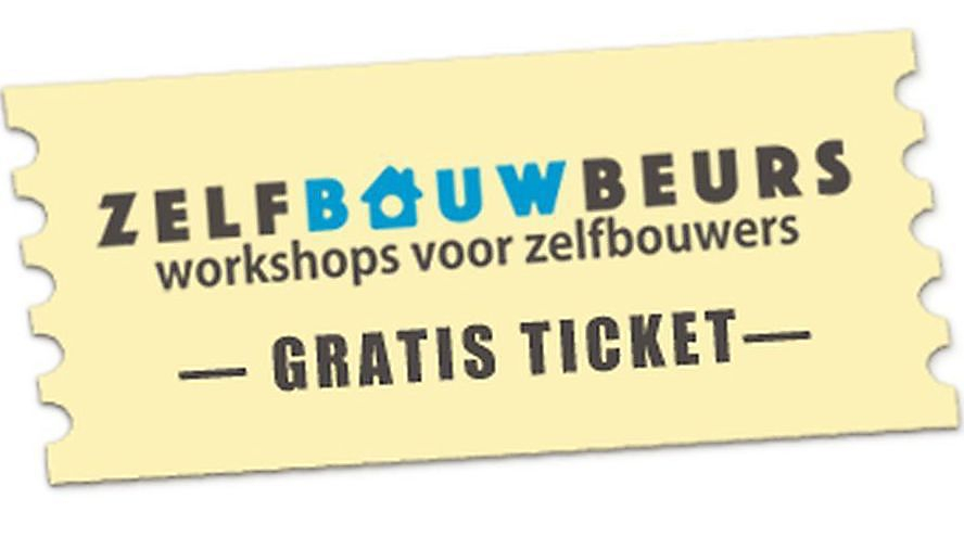 GRATIS TICKET VOOR DE ZELFBOUWBEURS SEPTEMBER