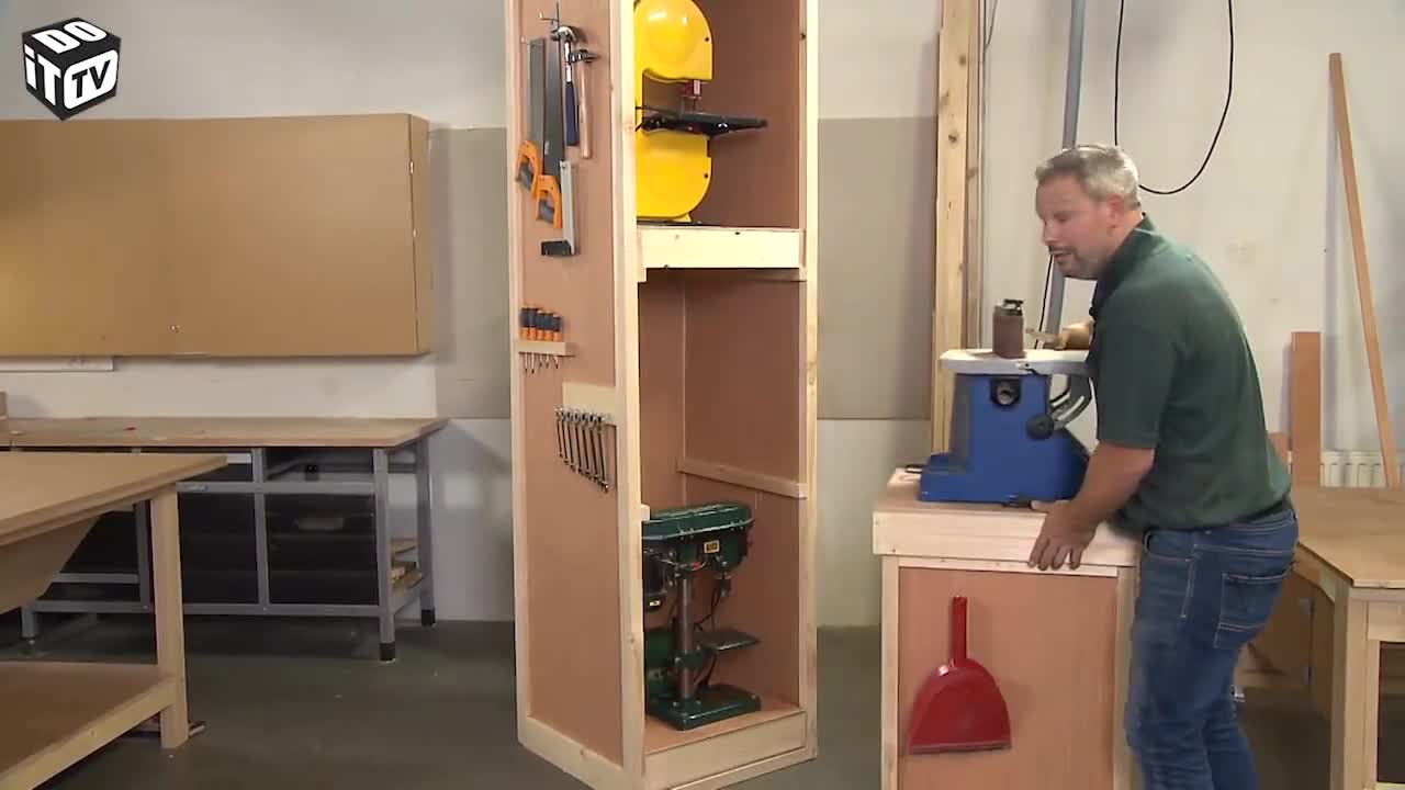 HOE ZELF EEN MACHINEKAST MAKEN